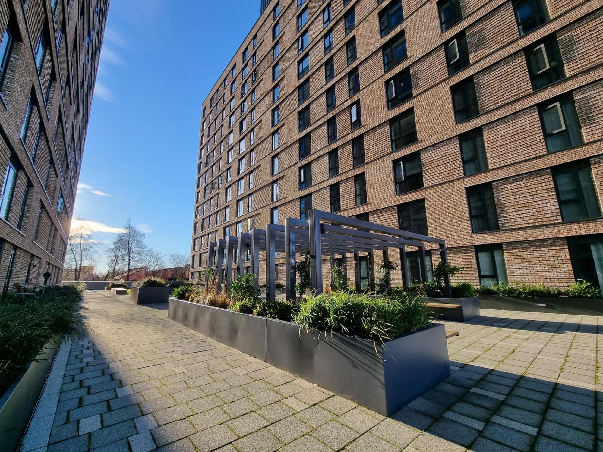 Trafford Suite Modern 1 Bed With Cinema Room Manchester Exterior foto