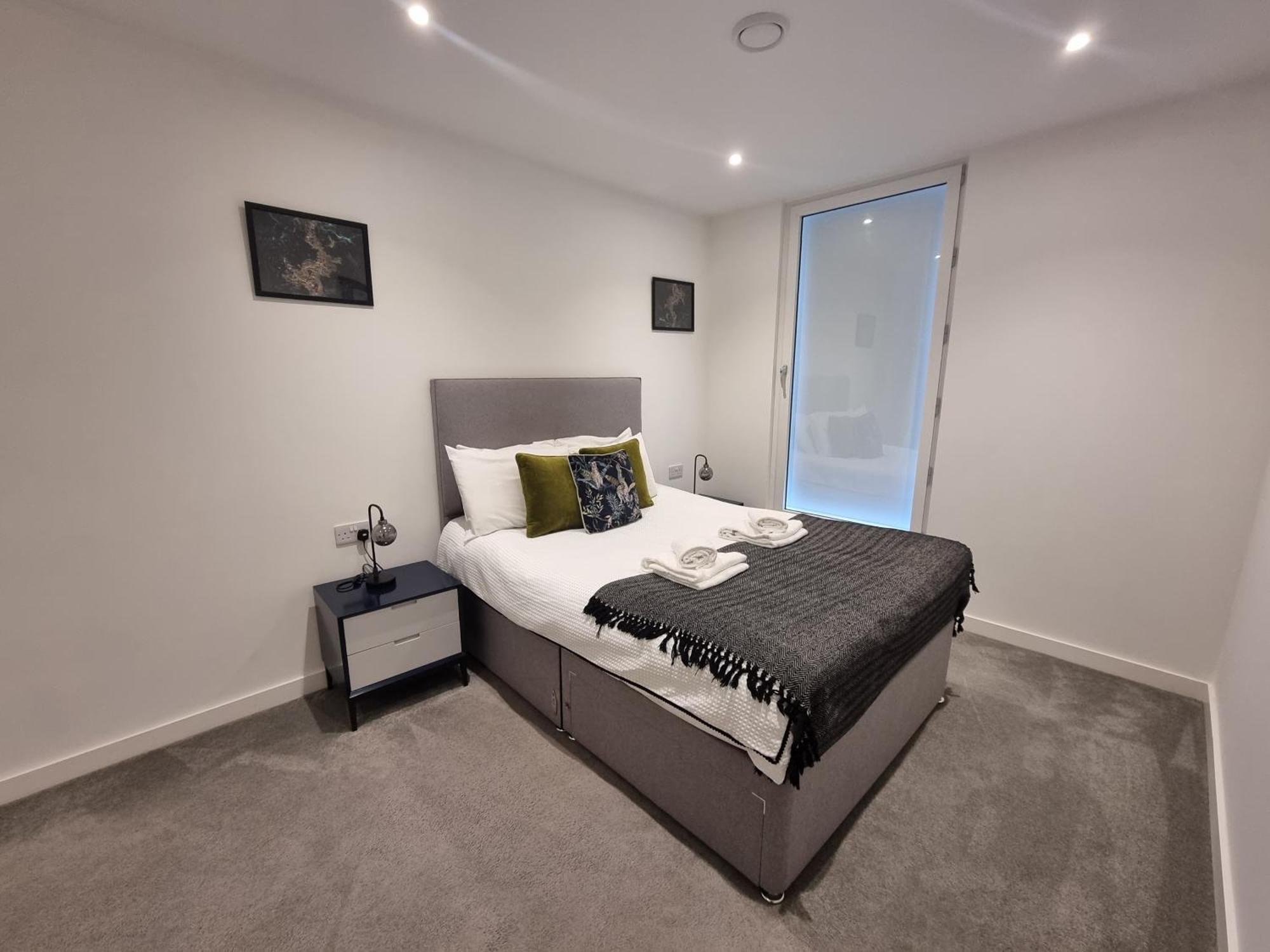 Trafford Suite Modern 1 Bed With Cinema Room Manchester Exterior foto